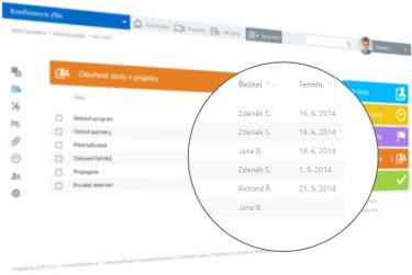 Jednoznačné rozdělení úkolů v projektu